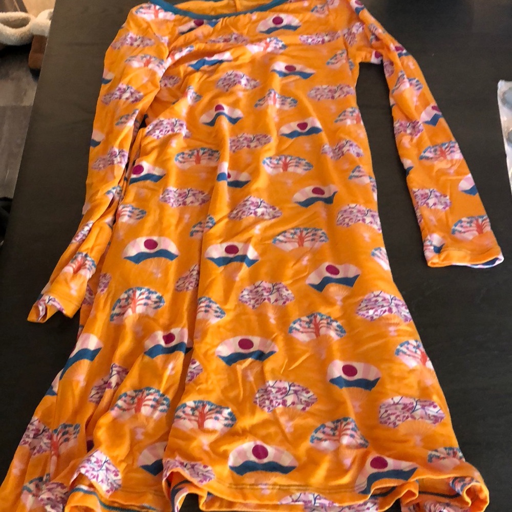 Kickee XXL apricot fans dress